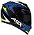 CAPACETE ASX EAGLE STREET BRILHO PRETO/AZUL/AMARELO - Imagem 3