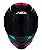 CAPACETE ASX EAGLE STREET BRILHO PRETO/TIFFANY/ROSA - Imagem 5
