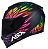 CAPACETE ASX EAGLE VIBES FOSCO PRETO/COLOR - Imagem 2