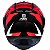 CAPACETE ASX EAGLE STREET BRILHO PRETO/VERMELHO/BRANCO - Imagem 10