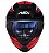 CAPACETE ASX EAGLE STREET BRILHO PRETO/VERMELHO/BRANCO - Imagem 8