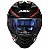 CAPACETE ASX EAGLE HUNTER BRILHO PRETO/BRANCO/GRAFITE - Imagem 8