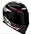 CAPACETE ASX EAGLE HUNTER BRILHO PRETO/BRANCO/GRAFITE - Imagem 3