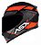 CAPACETE ASX EAGLE FAST BRILHO PRETO/VERMELHO/GRAFITE - Imagem 1
