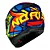 NORISK FAB CAPACETE RAZOR SHARP BLK HV/YLW/HV-ORG - Imagem 7