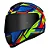 NORISK FAB CAPACETE RAZOR SHARP BLK HV/YLW/HV-ORG - Imagem 6