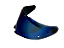 VISEIRA CAPACETE MT HELMETS V-28B - IRIDIUM BLUE - Imagem 1