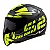 LS2 CAPACETE RAPID FF353 CROMO MATTE BLK/ AMARELO - Imagem 1