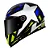 LS2 CAPACETE FF358 STARWAR BLUE/FLO YELLOW - Imagem 3