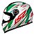 LS2 CAPACETE FF358 DRAZE WHT/GRE/RED - Imagem 1