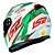 LS2 CAPACETE FF358 DRAZE WHT/GRE/RED - Imagem 3