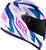 LS2 CAPACETE FF358 DRAZE WHT/BLU/PINK - Imagem 2