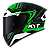 CAPACETE KYT TT-COURSE OVERTECH BLACK/GREEN - Imagem 1