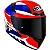 CAPACETE KYT TT-COURSE GEAR BLUE/RED - Imagem 5