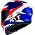 CAPACETE KYT TT-COURSE GEAR BLUE/RED - Imagem 3