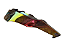 AEROFOLIO RACING DUOTECH TT COURSE IRIDIUM VERMELHO DOURADO - Imagem 1
