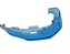 AEROFOLIO RACING DUOTECH TT COURSE TRANSPARENT AZUL - Imagem 1