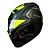 NORISK CAPACETE RAZOR GODSPEED MATTE BLUE HV/GREEN - Imagem 4