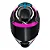 NORISK FAB CAPACETE RAZOR SPEEDMAX BLACK WHITE/PINK - Imagem 5