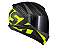 NORISK FAB CAPACETE RAZOR FULL MATTE BLACK/YELLOW - Imagem 2