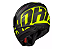 NORISK FAB CAPACETE RAZOR FULL MATTE BLACK/YELLOW - Imagem 6