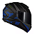 NORISK FAB CAPACETE RAZOR FULL MATTE BLACK/BLUE 58 - Imagem 3