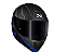 NORISK FAB CAPACETE RAZOR FULL MATTE BLACK/BLUE 58 - Imagem 2