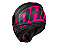 NORISK FAB CAPACETE RAZOR FULL MATTE BLACK/PINK - Imagem 3