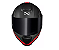 NORISK FAB CAPACETE RAZOR FULL MATTE BLACK/RED - Imagem 3