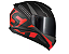 NORISK FAB CAPACETE RAZOR FULL MATTE BLACK/RED - Imagem 2