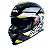 CAPACETE ASX EAGLE SV FAST BRILHO PRETO/CINZA/AMARELO - Imagem 4