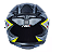 CAPACETE ASX EAGLE SV FAST BRILHO PRETO/CINZA/AMARELO - Imagem 5
