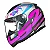 LS2 CAPACETE RAPID FF353 TAGLINE WHITE/PINK - Imagem 3