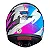LS2 CAPACETE RAPID FF353 TAGLINE WHITE/PINK - Imagem 5