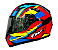 CAPACETE FW3 GTX FOX LARANJA COM OCULOS - Imagem 2