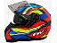CAPACETE FW3 GTX FOX LARANJA COM OCULOS - Imagem 1