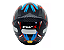 CAPACETE FW3 GTN EAGLE VERMELHO COM AZUL - Imagem 6