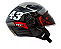 CAPACETE FW3 X OPEN UP 43 GRAFITE C/ OCULOS - Imagem 4