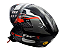 CAPACETE FW3 X OPEN UP FOX GRAFITE COM VERMELHO C/ OCULOS - Imagem 3