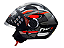 CAPACETE FW3 X OPEN UP FOX GRAFITE COM VERMELHO C/ OCULOS - Imagem 2
