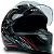 CAPACETE FW3 GT2 BCO/VERMELHO BRILHANTE - Imagem 3