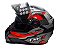 CAPACETE FW3 GTX FOX GRAFITE VERMELHO C/ OCULOS - Imagem 1