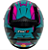 CAPACETE FW3 GTN FOX AZUL TIFANNY - Imagem 2