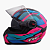CAPACETE FW3 GTX FOX ROSA COM OCULOS - Imagem 1