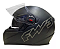 CAPACETE FW3 GTX CLASSIC PRETO FOSCO COM OCULOS - Imagem 1