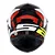 LS2 CAPACETE FF358 STARWAR WHT/RED - Imagem 4