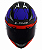 LS2 CAPACETE RAPID FF353 CROMO MATTE BLK/RED/BLUE - Imagem 4