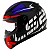 LS2 CAPACETE RAPID FF353 CROMO MATTE BLK/RED/BLUE - Imagem 1