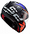 LS2 CAPACETE RAPID FF353 CROMO MATTE BLK/RED/BLUE - Imagem 2