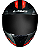 LS2 CAPACETE RAPID FF353 DOOM MATTE BLK/RED - Imagem 3